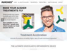 Tablet Screenshot of orthomunchies.com